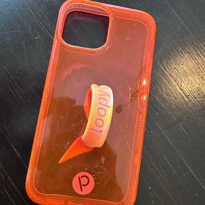 Neon Clear Orange Loopy Cases iPhone 12 Mini